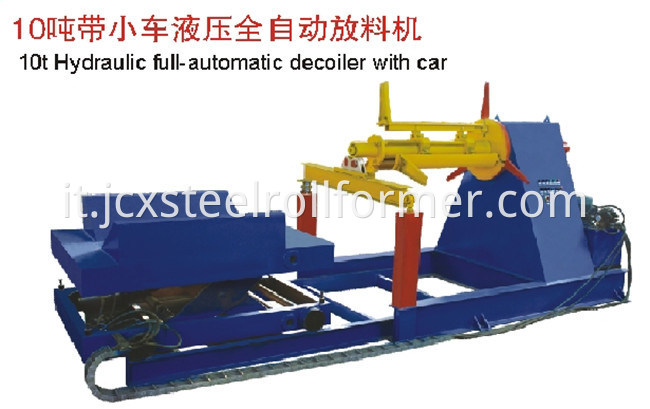 5t Automatic PPGI / Gi Decoiler Uncoiler